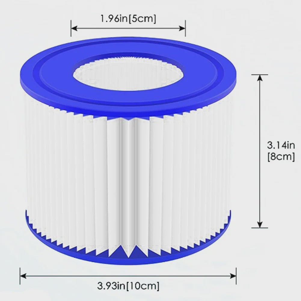 6x Spa Filter Cartridge voor Lay-Z-Spa Hot Tub - Zwembad Reiniging
