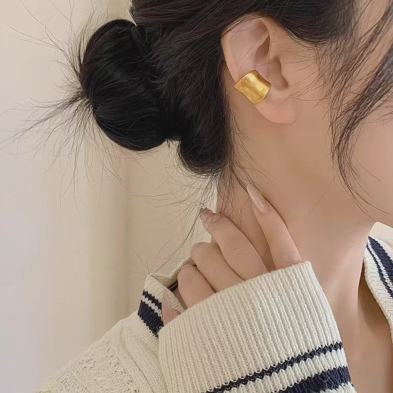 Trendy C-vormige Oorclip Oorbellen - Stijlvolle Earcuff voor Dagelijks Gebruik