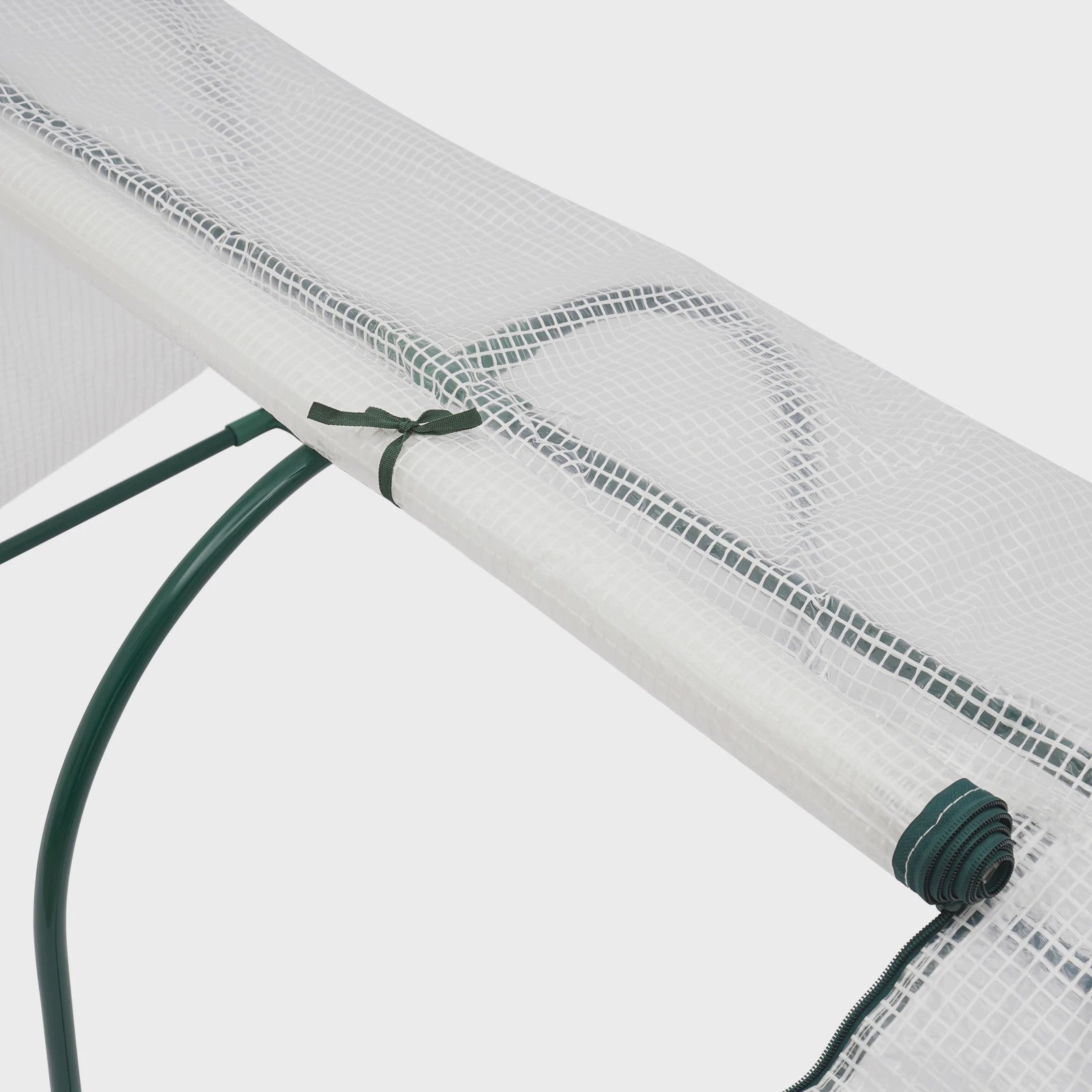 Kleine Kweekkas 120x60x50cm met oprolbare ramen - Ideaal voor balkon en tuin