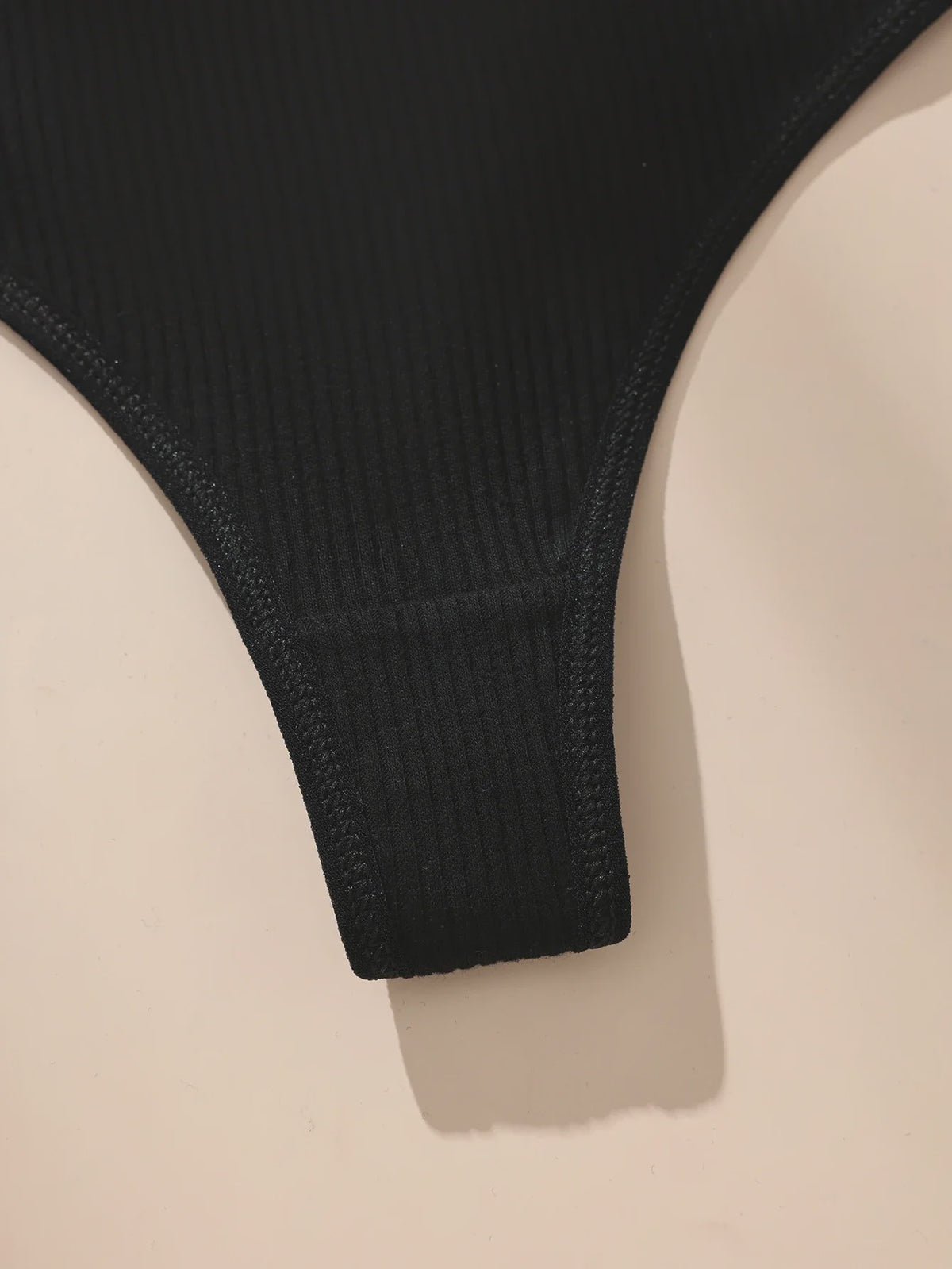 7-Delige Dames Katoen Strings Set - Zwart, Gestreept & Zacht - Comfortabele Tanga Ondergoed