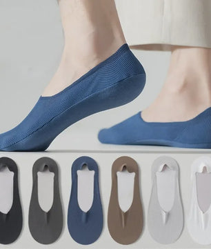 5 Paar Heren Sneakersokken van Katoen - Ademend, Zweetabsorberend & Anti-slip