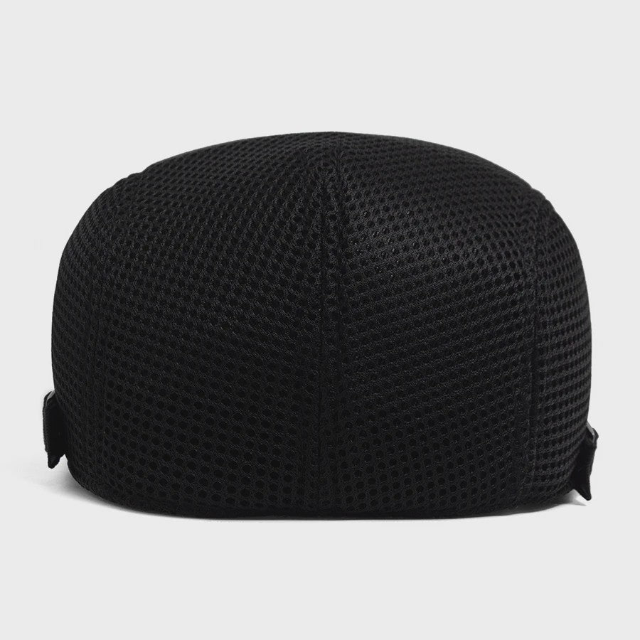Ademende Mesh Pet - Vintage Flat Cap / Newsboy Cap voor Dames en Heren