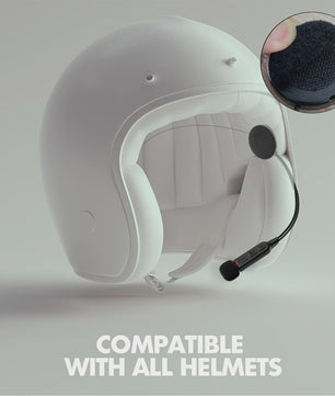 Motorhelm Bluetooth 5.3 Headset - Draadloze Stereo Communicatie & Handsfree Bellen