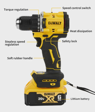 DeWalt DCD805 20V Brushless Accuboormachine - Krachtig & Compact