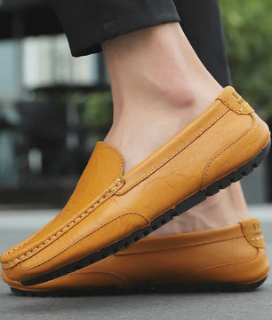 Luxe Leren Heren Moccasins - Ademend, Comfortabel & Stijlvol