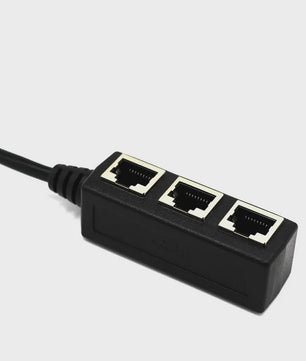 RJ45 Netwerk Splitter Adapter - 1 Male naar 2/3 Female Ethernet Poorten