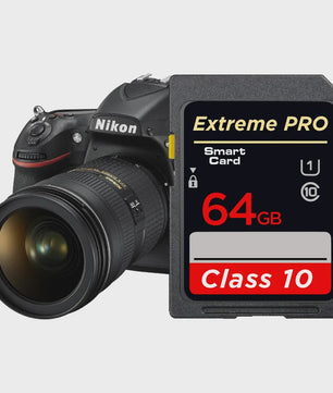 Snelle Class 10 SD Kaarten - 8GB tot 256GB - Ideaal voor Camera's en Opslag