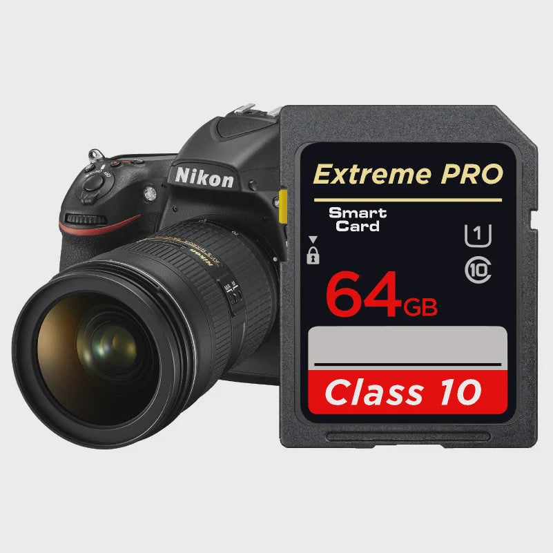 Snelle Class 10 SD Kaarten - 8GB tot 256GB - Ideaal voor Camera's en Opslag