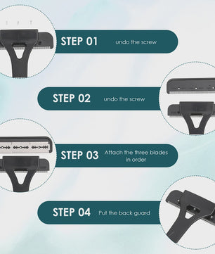 Lange Handgreep Rugschraper & Body Shaver - Verstelbaar & Opvouwbaar