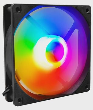 Manmu 120mm Rainbow RGB PC Ventilator - Hoge Koelprestaties voor Gaming PC's