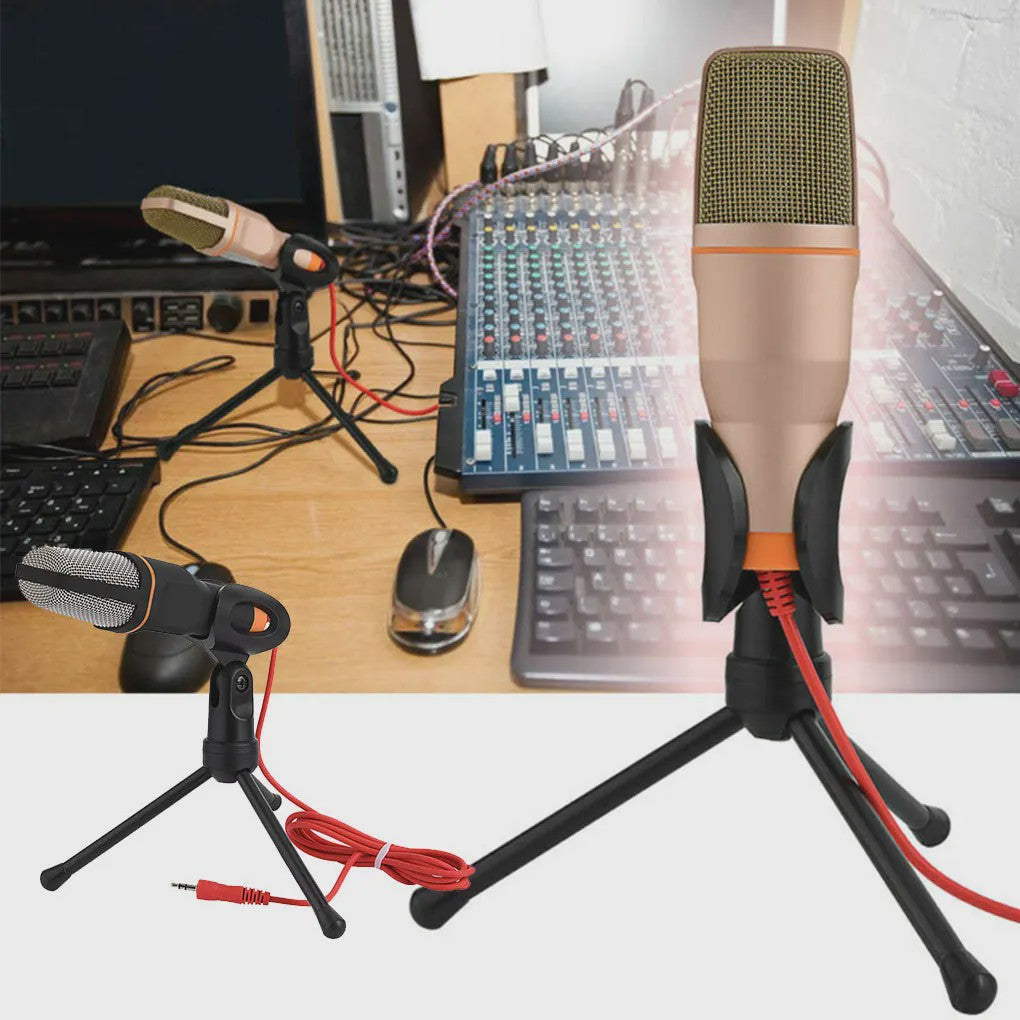 Professionele Condensator Microfoon voor PC, Karaoke & Live Streaming