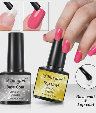 Complete Gel Nagellak Set met UV Lamp en Elektrische Vijl - Poly Nail Gel Kit