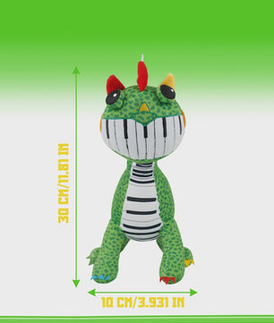 Poppy Playtime Pianosaurus Pluche Speelgoed - 30cm Zachte Dinosaurus Knuffel