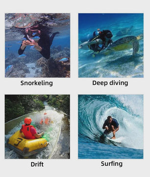Neopreen Wetsuit 3mm/2mm - Volledig Lichaam - Warm & Duurzaam voor Duiken, Surfen, Snorkelen