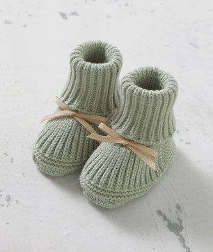 Babyschoentjes Gebreid - Zachte Toddler Schoentjes met Strik - 0-18 Maanden
