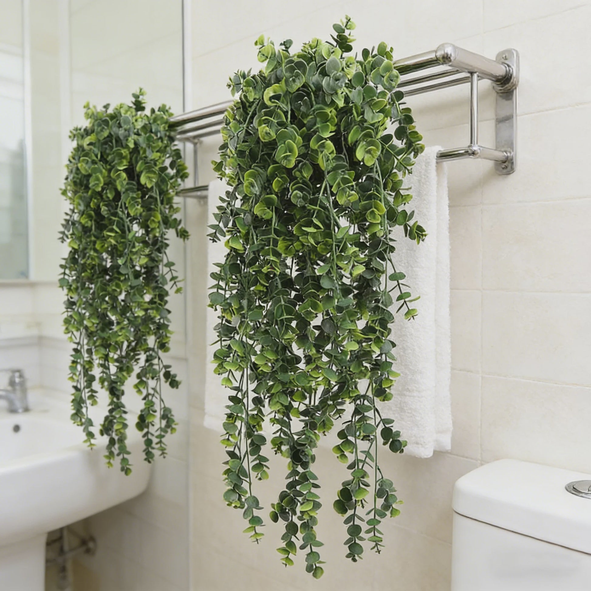 Kunst Eucalyptus Slinger - Hangplant Nep Groen voor Binnen & Buiten Decoratie