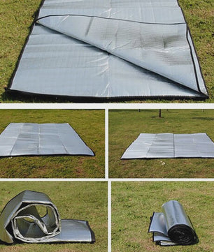 Isolerende Camping Mat: Foam & Aluminium Folie voor Warmte & Comfort