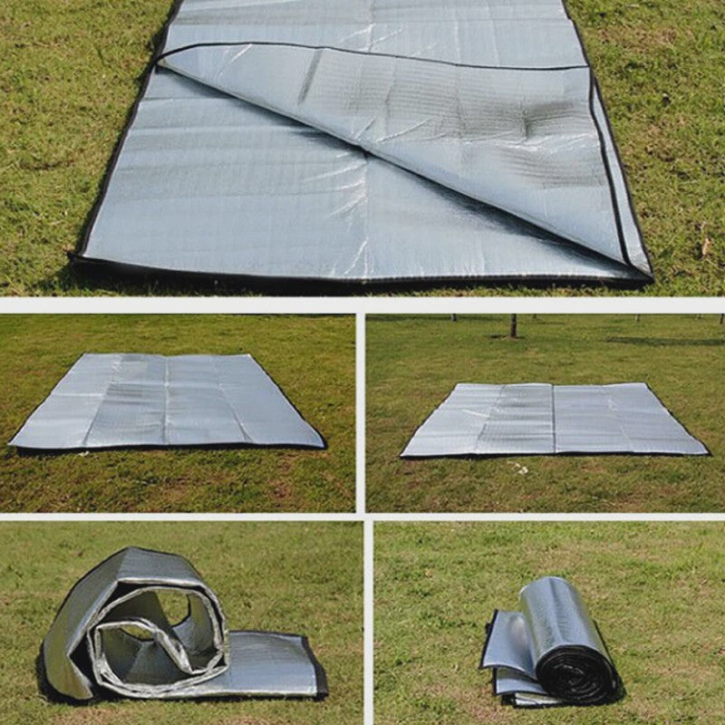 Isolerende Camping Mat: Foam & Aluminium Folie voor Warmte & Comfort