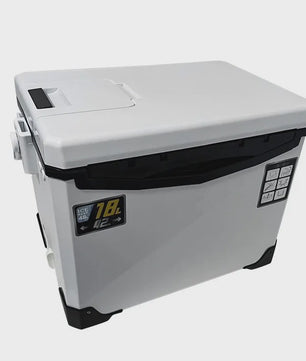 Robuuste Koelbox Visbox Outdoor - Diverse Maten 10L t/m 48L met Draaggreep & Luchtgaten