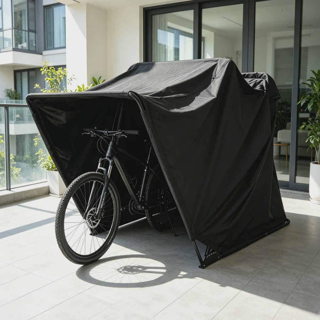 Compacte Motor Garage Tent - 270x105x155cm - Vrijstaande Stalen Frame, Stof- en UV-Bestendig