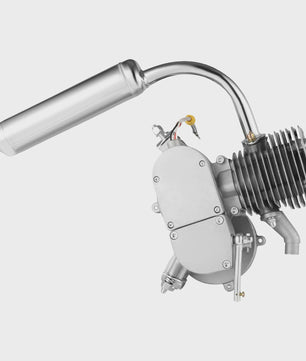 100CC 2-Takt Fietsmotor Kit - Benzine Motor voor Fietsen - Luchtgekoeld