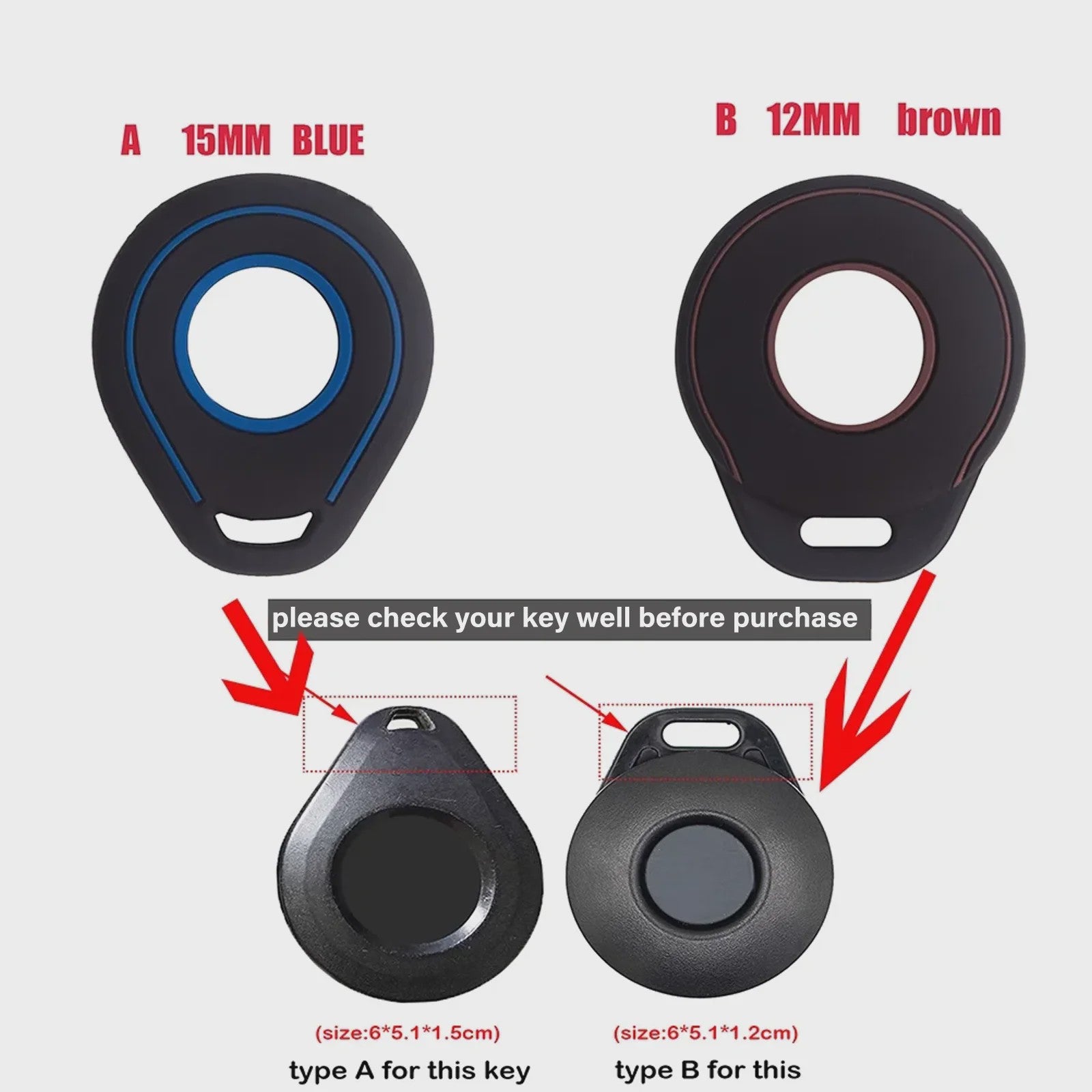 Siliconen Sleuteletui voor Harley Davidson Motorfietsen - Beschermhoes Key Cover