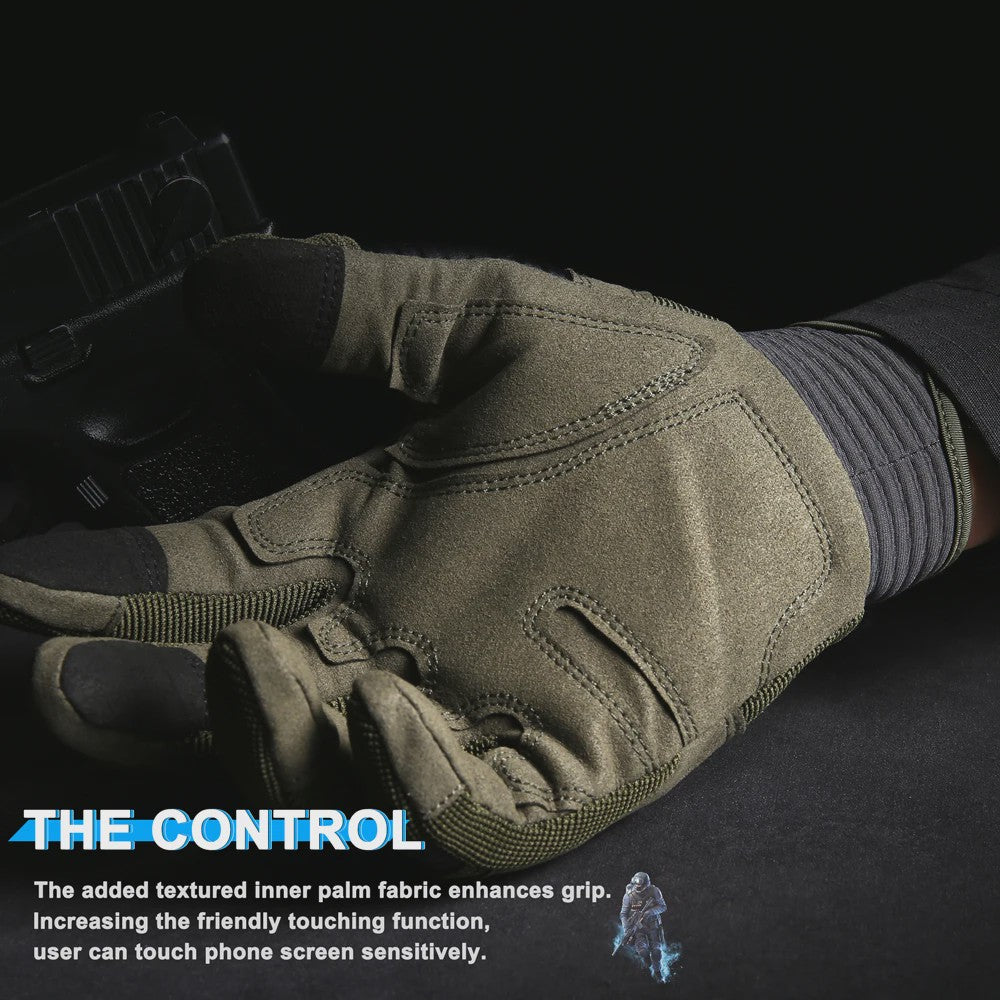 Tactische Volledige Vinger Handschoenen met Touchscreen Functionaliteit - Outdoor Sport & Werk