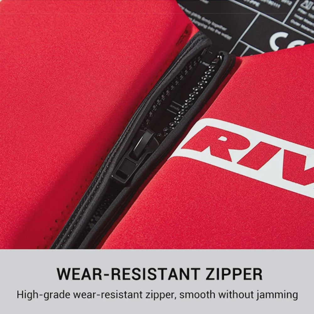 Veiligheidsvest Volwassenen - Neopreen Reddingsvest voor Watersport, Kajakken, Wakeboarden & Motorboten