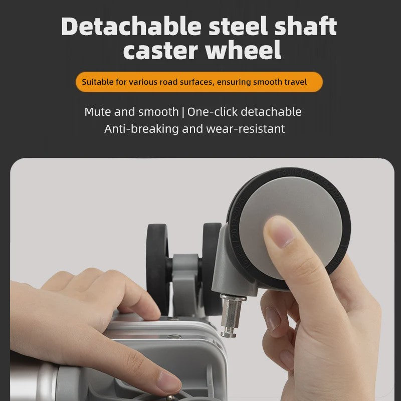 Luxe Aluminium-Magnesium Trolley Koffer - 20, 24, 28 inch
