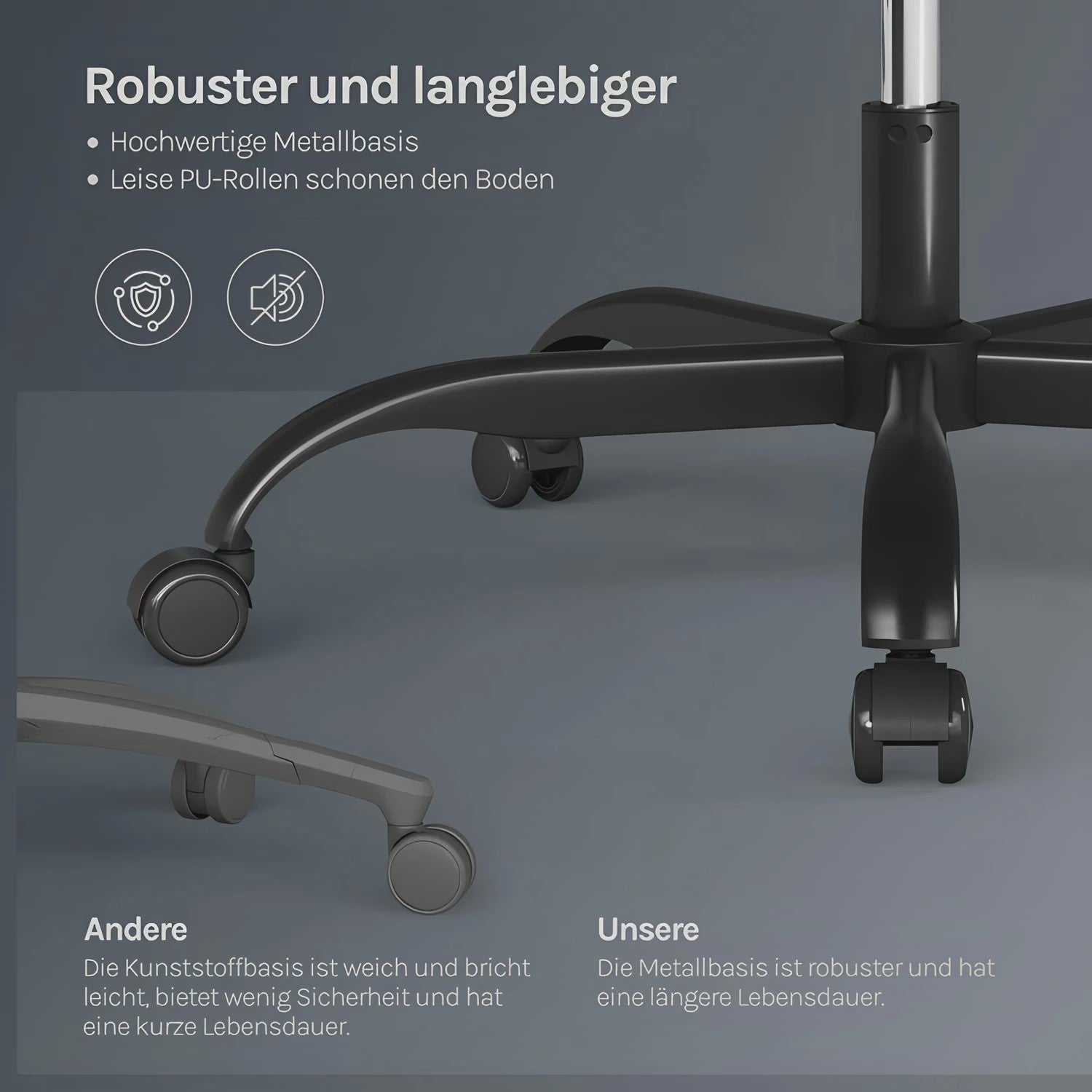Ergonomische Gaming & Bureau Stoel met Voetensteun - Luxe Proteïne Leer