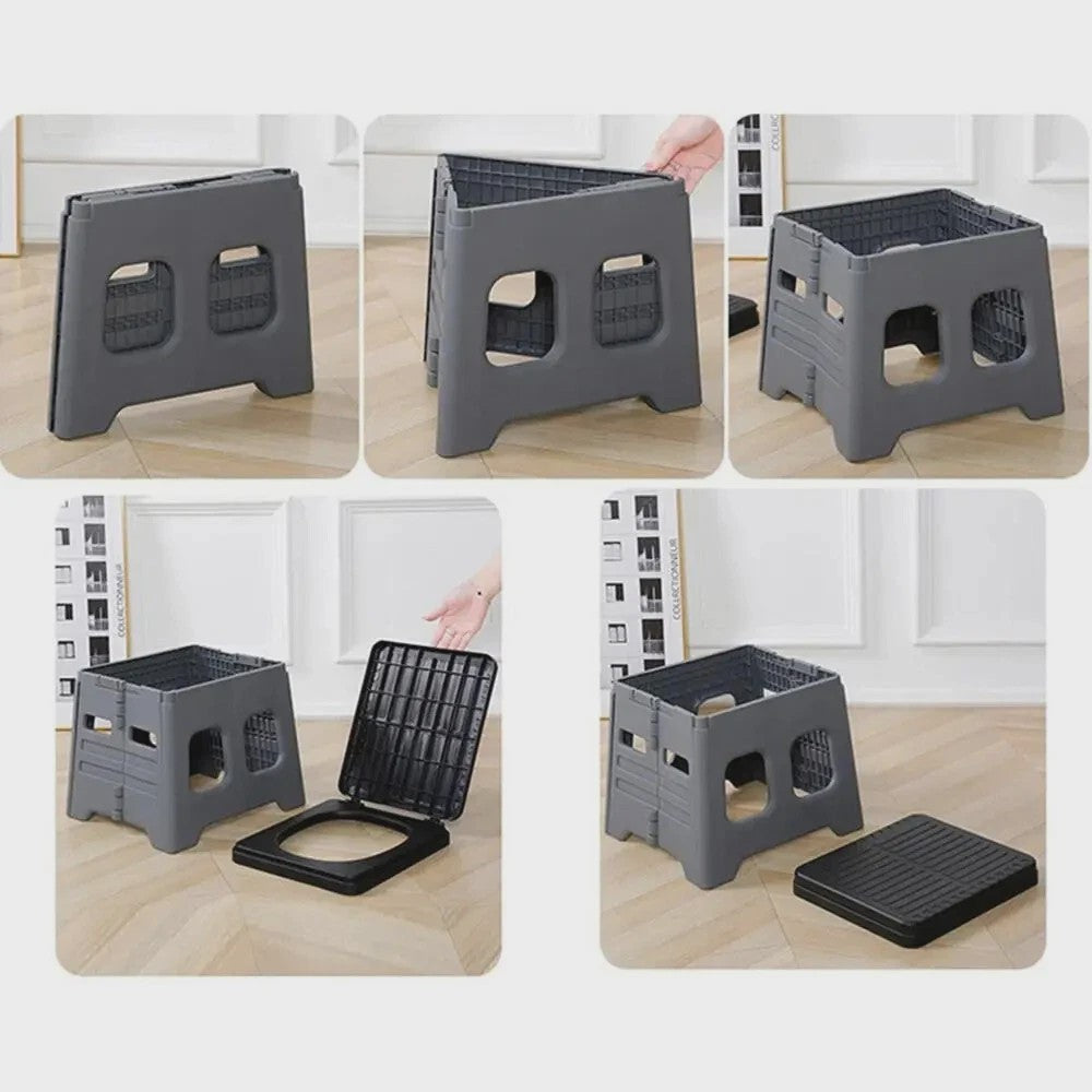 Draagbaar Toilet met Deksel - Sterk en Compact voor Kamperen, Wandelen & Boottochten