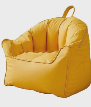 Kinder Pompoen Fauteuil Zitzak - Wasbare Hoes, Krasbestendig & Comfortabel