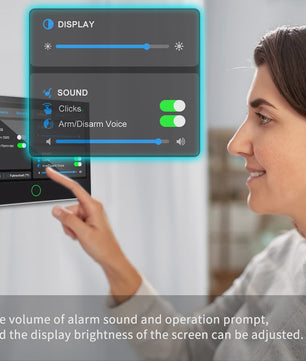 KERUI 4G/WiFi GSM Home Alarm Systeem met 7-inch Touchscreen & Tuya Compatibiliteit