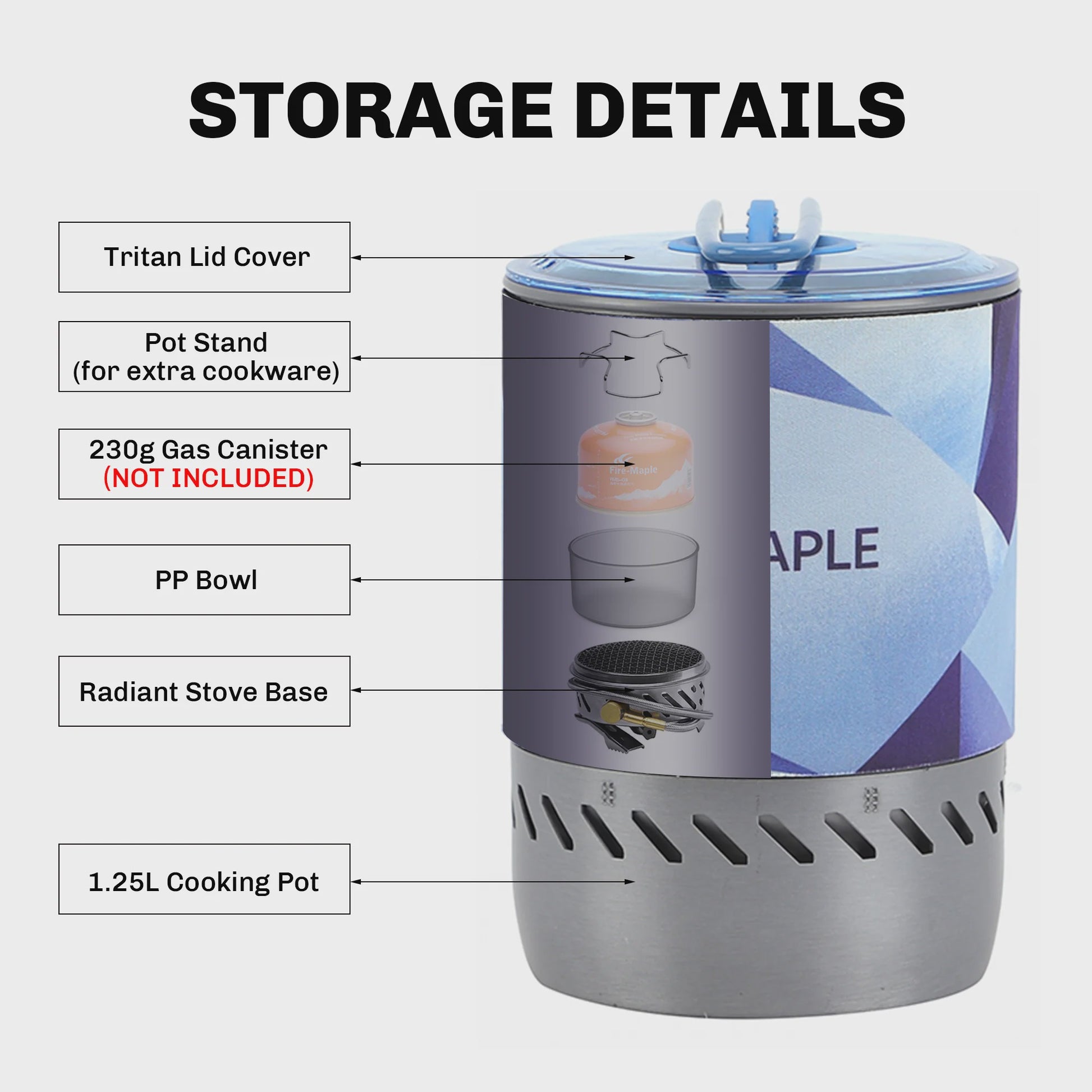 Fire-Maple Mars Radiant Camping Stove: Compact, Windproof & Efficiënt