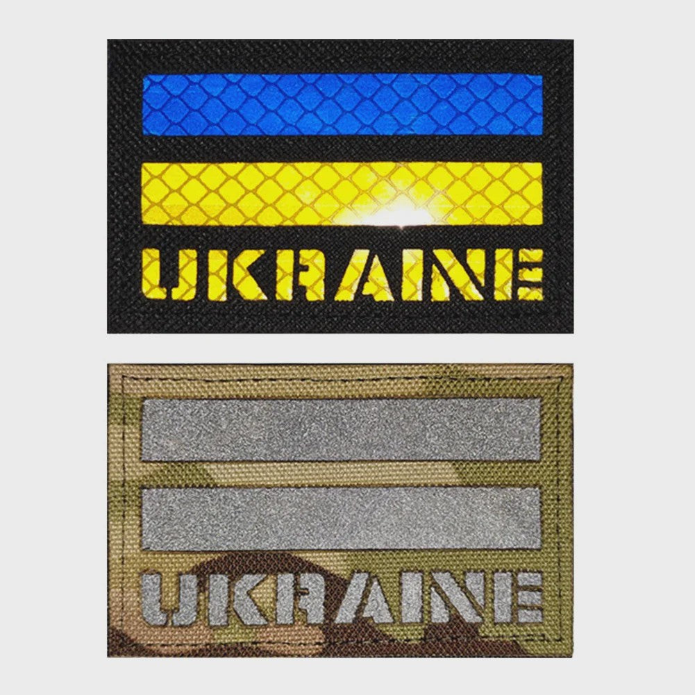 Ukraine Vlag Patches & Nationaal Embleem - Geborduurde Tactische Badges voor Kleding