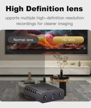 Mini WiFi Camera Full HD 1080P met Nachtzicht en Bewegingsdetectie
