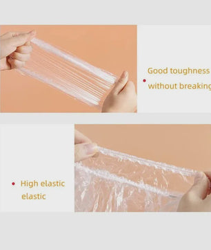 Wegwerp Voedselhoezen - Elastische Plastic Zakjes voor Beker, Kom en Keuken - Vershoud Folie (20-500 stuks)