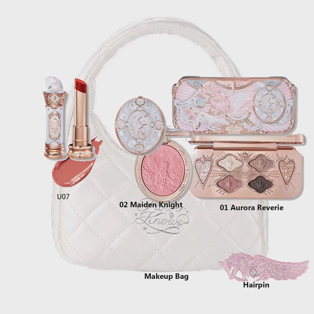 Flower Knows Luxe Make-up Cadeaubox: Foundation, Blush, Lip Cream & Tas