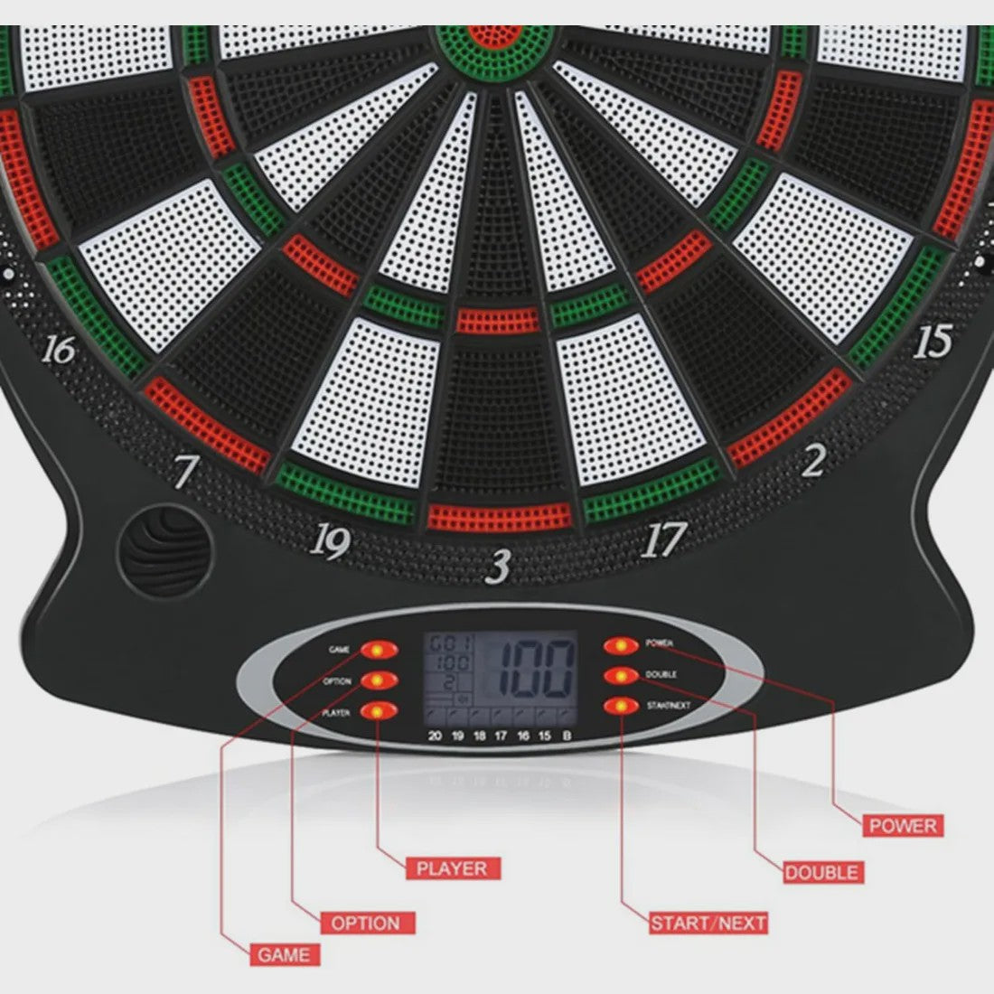 Elektronisch Dartbord met LED Display - 159 Spelmodi, Scoretelling, 6 Darts & Tips