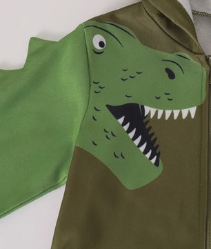 Schattige Dinosaurus Set voor Baby Jongens - Lente/Herfst Jas met Broek