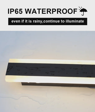 Moderne LED Wandlamp Buiten - Waterdicht IP65, Dimbaar met Afstandsbediening - Villa & Tuin Verlichting