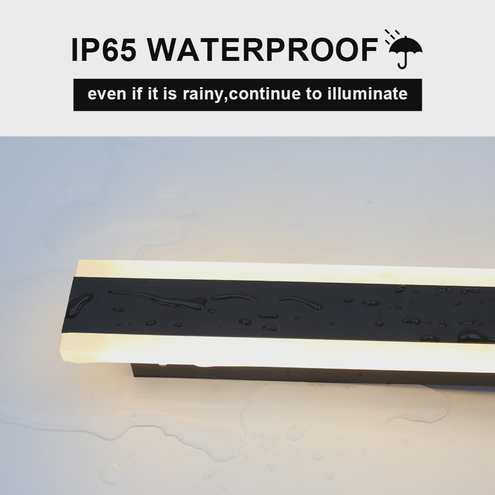 Moderne LED Wandlamp Buiten - Waterdicht IP65, Dimbaar met Afstandsbediening - Villa & Tuin Verlichting