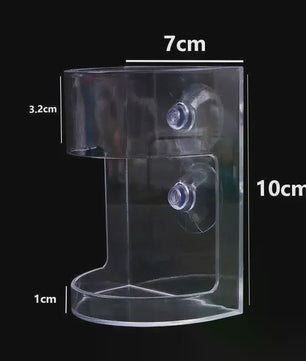 Drijvende Voerring Aquarium met Zuignap - Houd Water Schoon