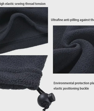 Warme Fleece Nekwarmer & Winddichte Sjaal voor Mannen en Vrouwen - Ideaal voor Sport & Outdoor