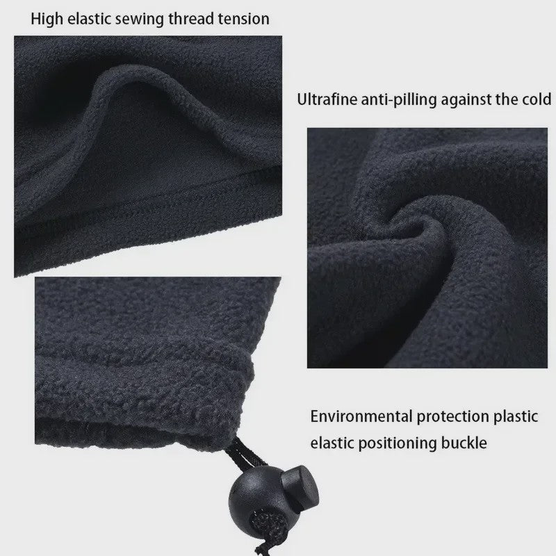 Warme Fleece Nekwarmer & Winddichte Sjaal voor Mannen en Vrouwen - Ideaal voor Sport & Outdoor