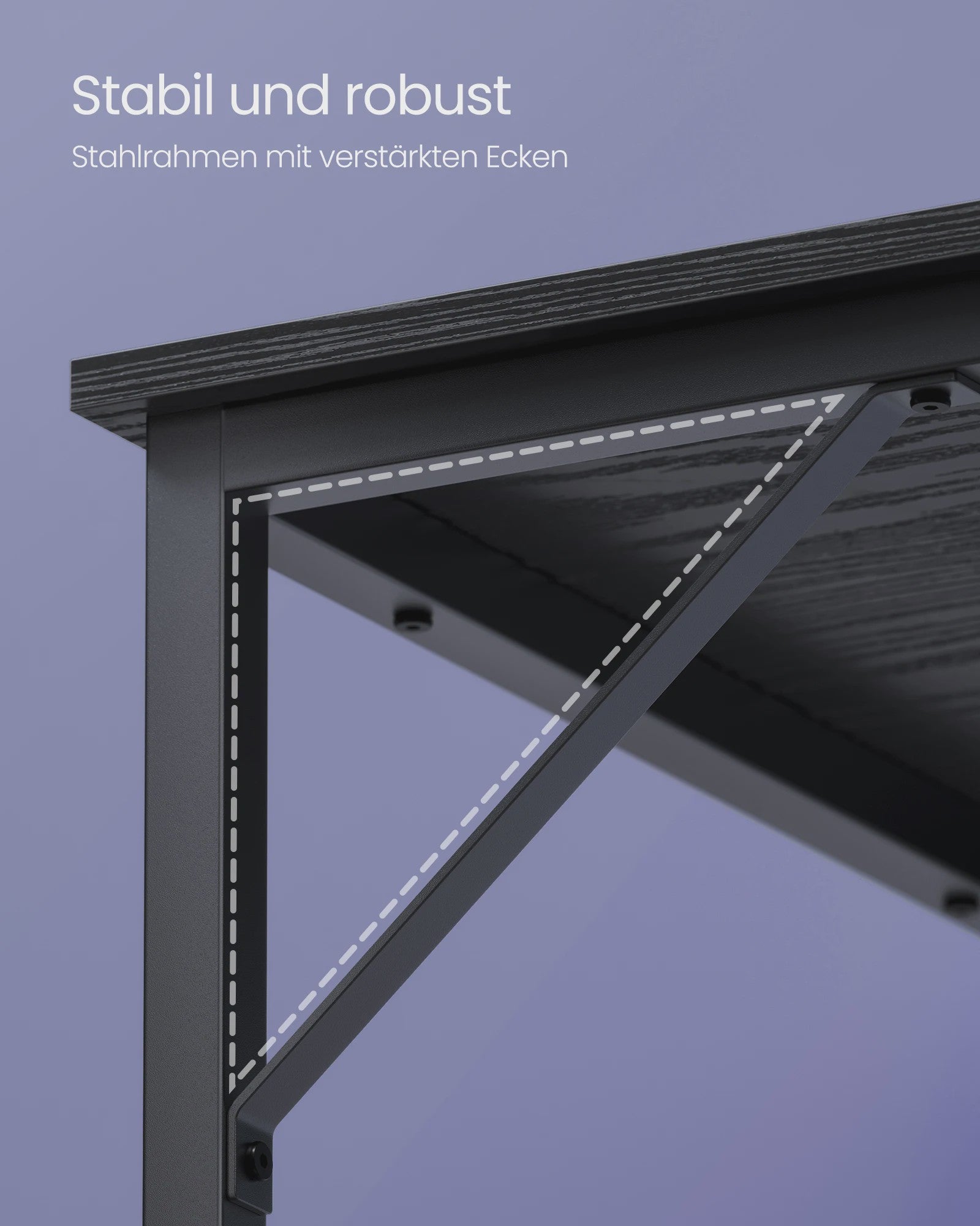 Industrieel Bureau 60x120 cm - Stijlvolle Computer- en Studiotafel voor Kantoor & Slaapkamer