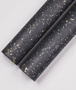 Luxe Geschenkpapier Set - 6 Kleuren met Goud & Zilver Sprinkles - Waterdicht & Ideaal voor Knutselen
