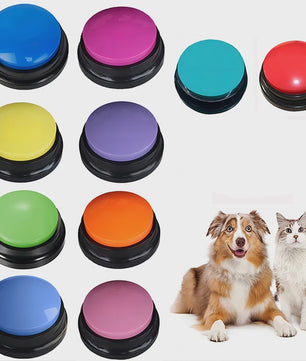 Hond Communicatieknoppen - Spraakopname voor Training & Plezier - 30 Sec Opname - Leuk Cadeau voor Huisdieren