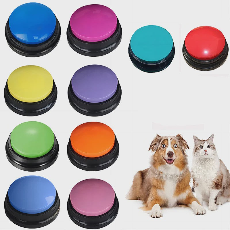 Hond Communicatieknoppen - Spraakopname voor Training & Plezier - 30 Sec Opname - Leuk Cadeau voor Huisdieren