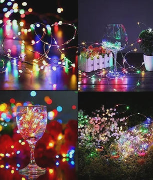 Waterdichte Batterij Sfeerverlichting met Afstandsbediening - 8 Modi voor Kerst, Feest & Decoratie